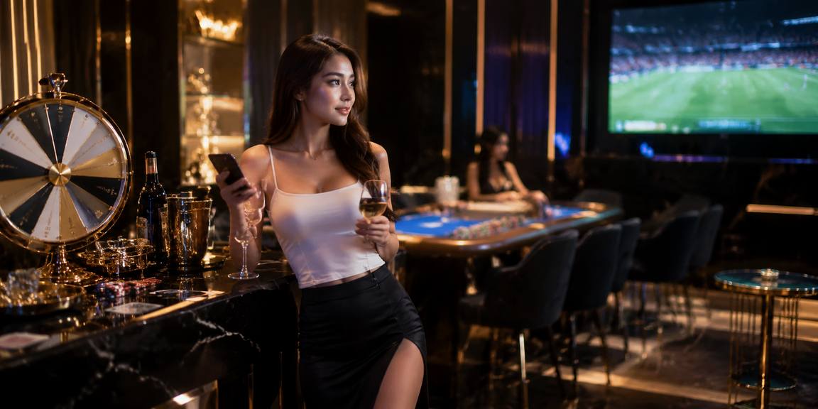 Dealer Profesional Menunggu Anda di Meja Live Casino